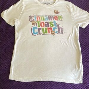 Abercrombie Kids White Short Sleeve Graphic Tee